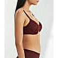 thumbnail image 3 of Women's Warner's 1356 No Side Effects Underwire Contour Bra (Winetasting 34D), 3 of 4