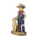 thumbnail image 4 of Estatua de niño y perro, centro de mesa, bonita artesanía de arte moderno, regalo decorativo de pie para el hogar, mesa, estantería, dormitorio, sala 10x75x195 cm, 4 of 8