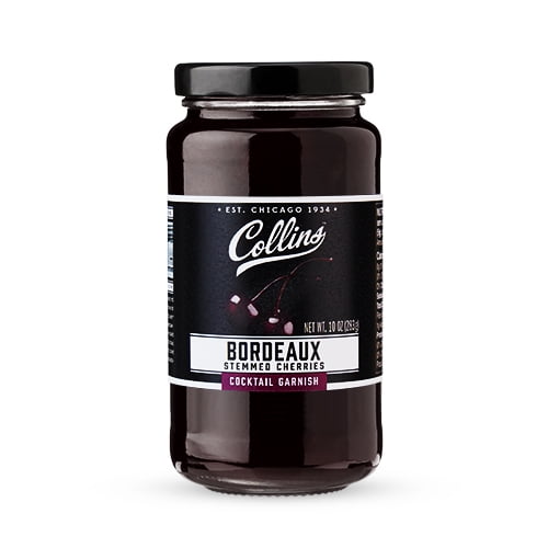 Collins Consumables 6706 Bordeaux Style cherries 10oz