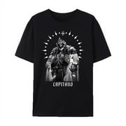 QingYee Genshin Impact Eleven Fatui Harbingers Series Impression Graphic Unisex Short Sleeve Crewneck T-Shirt