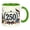 Green, variant on 250th Anniversary Patriotic Eagle Ceramic Mug,Faith Freedom 250 Years EagleCeramic Coffee Cup, Patriotic US Flag Eagle Coffee Mug, Independence Day Gift for Men Women
