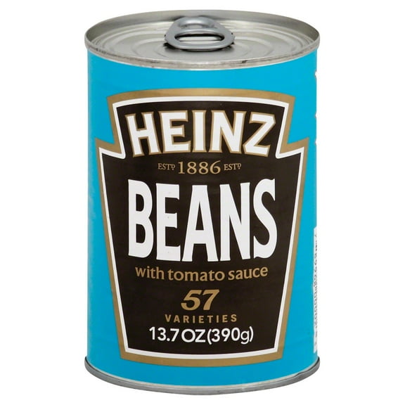 Pack of 2 Heinz Baked Beans with Tomato Sauce, 13.7 oz (Package May Vary)