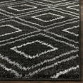 thumbnail image 4 of SAFAVIEH Tunisia Mandy Geometric Area Rug, Anthracite/Cream, 4' x 6', 4 of 9