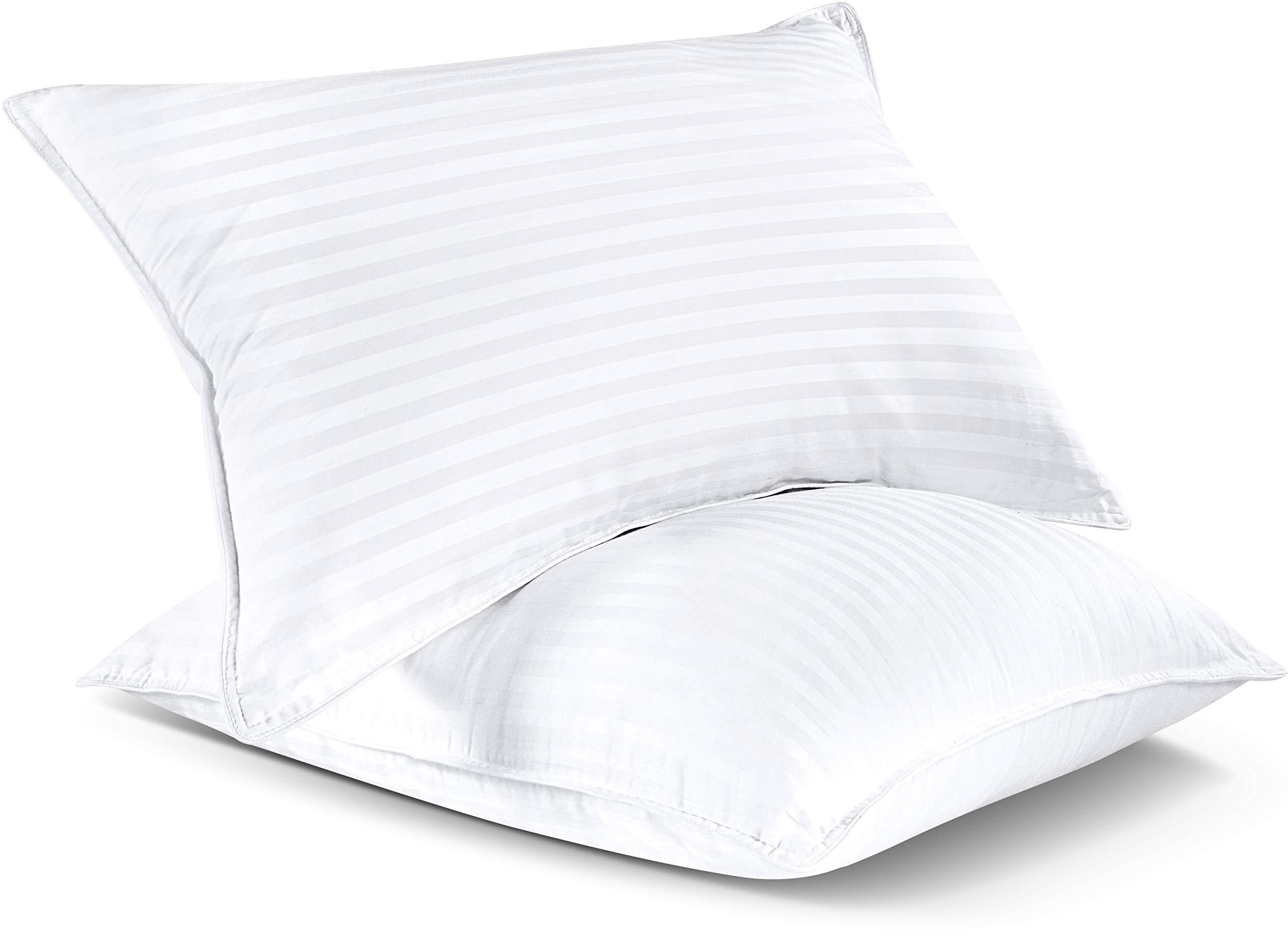 Utopia Bedding Bed Pillows for Sleeping King Size (White), Set of 2,  Cooling Hotel Quality, Gusseted Pillow for Back, Stomach or Side Sleepers