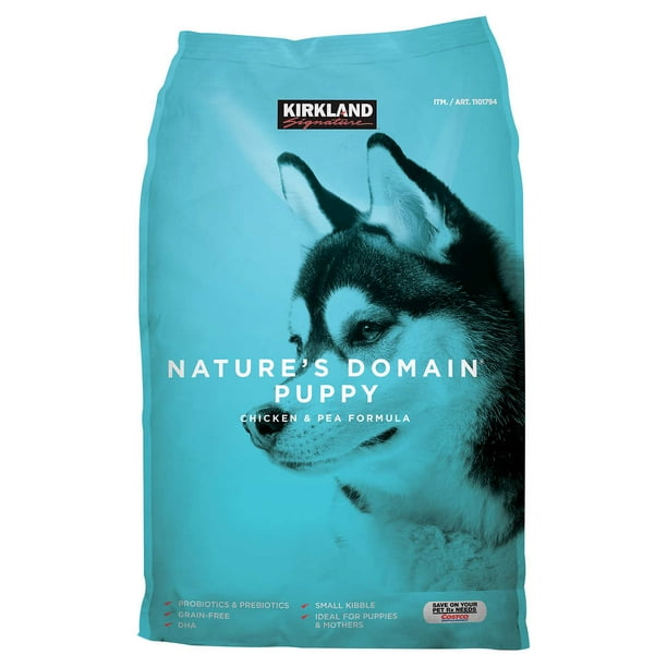 Kirkland Signature Nature's Domain Puppy Formula Chicken & Pea Dog Food
