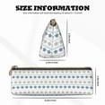 thumbnail image 4 of Naloa Sea Turtle Print Leather Pencil Case - Portable Big Capacity Pencil Pouch Organizer Bag Stationery Bag for Work & Office Pencil Pen Case, 4 of 5