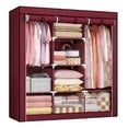 thumbnail image 1 of Zapatera Armable Practiksa Guardarropa Ropero Organizador Closet Color Gris Ropero Armable, 1 of 6