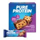 thumbnail image 1 of Barras de proteína pura, altas en proteínas, refrigerios nutritivos para respaldar la energía, bajo en azúcar, sin gluten, chispas de chocolate masticables, 1.76 oz (paquete de 12), el empaque puede v, 1 of 5