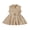 Khaki, variant on BemeyourBBs Toddler Baby Girl Safari Dress Kids Little Baby Girls Safari Outfit Lapel Sleeveless Front Pockets Button Down Pleated Dress with Belt Spring Summer Fall Clothes