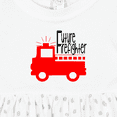 thumbnail image 4 of Inktastic Future Firefighter Cute Red Firetruck Girls Baby Dress, 4 of 5