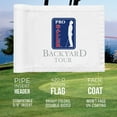 thumbnail image 5 of WATSY Backyard Tour Golf Pin Flag 8" x 6" Inch Inch For Flagstick Double Sided Mini Putting Green Flags For Backyard Outdoor Patio Golf Pin Flag, 5 of 5