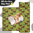 thumbnail image 4 of Highland Cow and Sunflower Print Teens Toddler Nap Mat with Pillow, Sleeping Mat Bag for Preschool Daycare 59"x22", 4 of 6