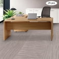 thumbnail image 5 of WenDissy 25Pcs Grey Wood Grain EVA Foam Floor Tiles, 0.4In Interlocking Waterproof Puzzle Mats for Home Office Gym, 5 of 17