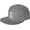 Gray, variant on Dirty Hands Make Clean Money Flat Bill Hat for Men Women Funny Worker Baseball Cap Black Hip-Hop Hat