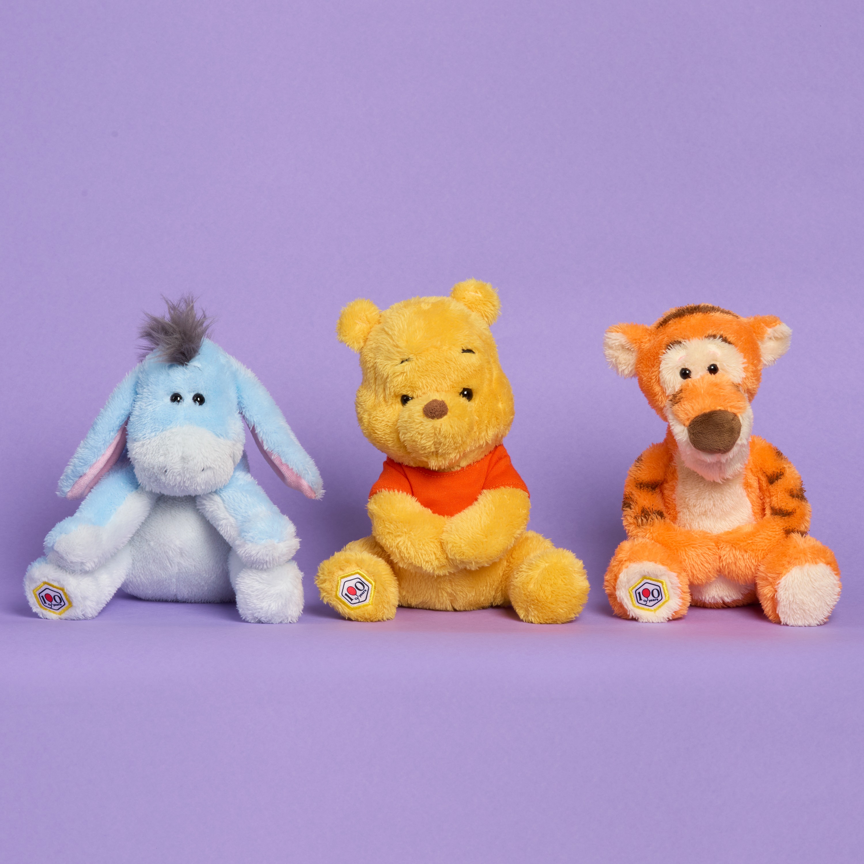 Disney Winnie the Pooh 100th Anniversary Plush Set photo 2