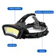 thumbnail image 3 of Muyoka Linterna frontal LED Linterna frontal COB recargable con batería 18650 4 modos de iluminación Linterna frontal de rotación de 90 ° IPX4 Reflector LED impermeable con luz roja Muyoka Hogar, 3 of 7