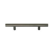 Oil Rubbed Bronze Hardware Euro Style Bar Handle Pull - 3" Hole Centers, 6-3/4"" Overall Length