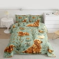 thumbnail image 2 of Castle Fairy Cute Dog Duck Full Size Comforter Sets,Cartoon Animal Bedding Sets, 2 of 8
