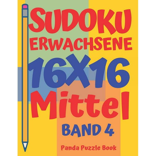 Sudoku Erwachsene 16x16 Mittel Sudoku Erwachsene 16x16 Mittel Band 