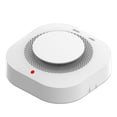 thumbnail image 1 of Matsuzay La alarma compacta blanca del sensor del detector de humo para la instalación fácil ABS amplio de los usos ayuna respuesta Electrónica, 1 of 6