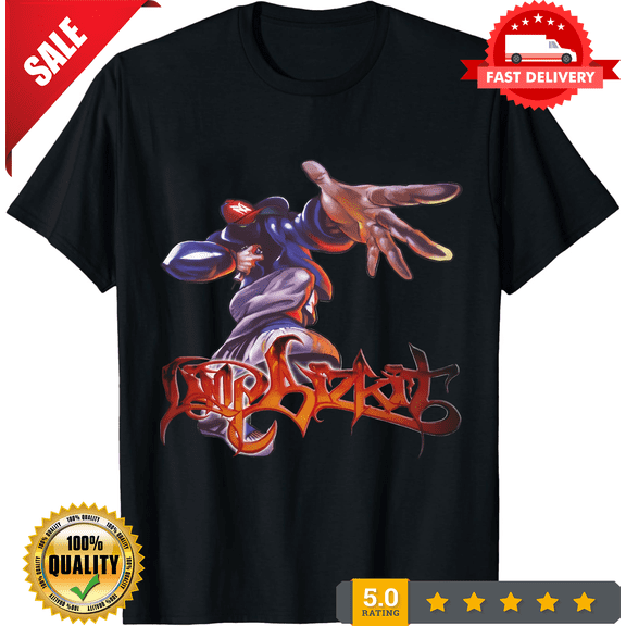 Limp Bizkit Music Fit for Men & Women Quality Cotton T-Shirt White