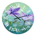 thumbnail image 2 of Designart 1 in Quartz Traditional Wall Clock, 2 of 5