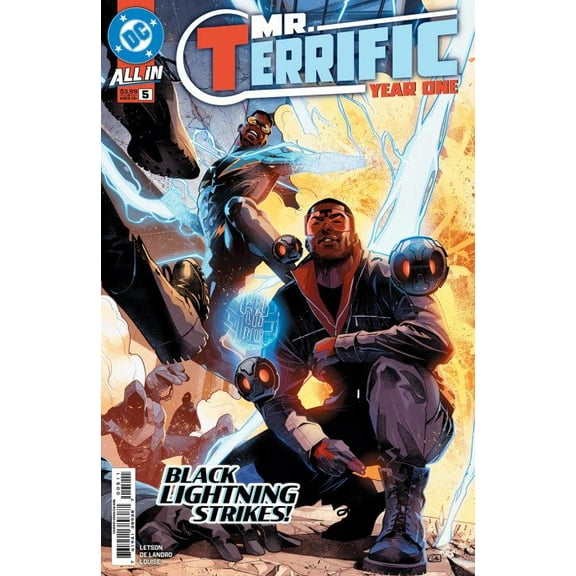 Mr. Terrific: Year One #5A VF ; DC Comic Book