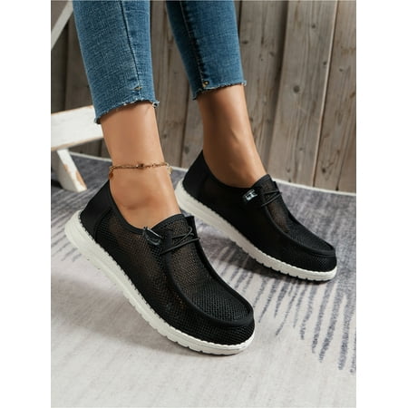 

Crocowalk Women s Flats Sneakers Comfort Loafers Casual Flats Slip On Trainers Sneakers
