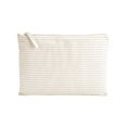 thumbnail image 1 of Westford Mill Striped Organic Cotton Pouch, 1 of 2