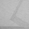 thumbnail image 5 of Nicole Miller Belfry Sheer Rod Pocket Top Curtain Panel Pair, 50"x96", Silver, 5 of 7