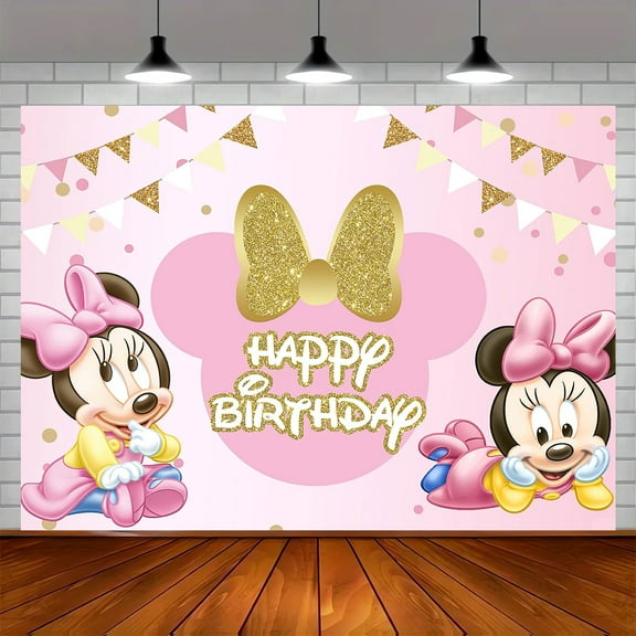 Minnie Suitable for indoor, outdoor, and garden decoration, suitable for birthday parties, Winter, New Year, Valentine's Day, Ramadan, Easter holidays decoration