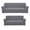 Light Gray, variant on 2-Piece Sofa and Loveseat Slipcovers, Couch and Loveseat Covers Set, Form fit Stretch, Wrinkle Free, Furniture Protector, Sofa Covers for Living Room, Polyester Spandex (Black)