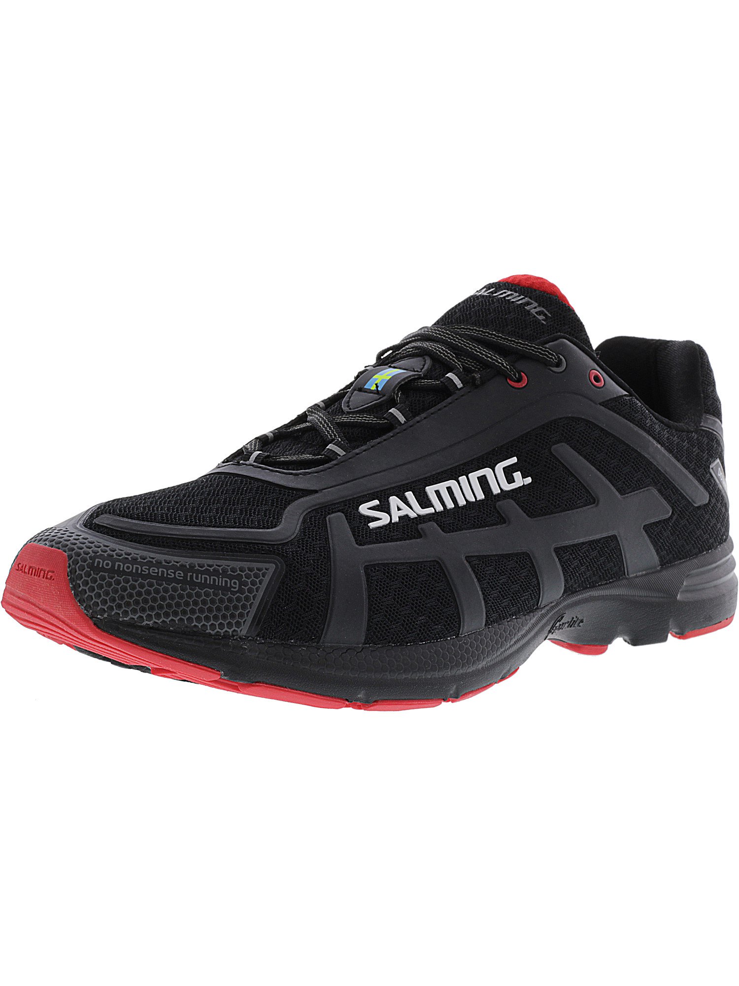 Salming Men's Distance D4 Black / Red Ankle-High Running Shoe - 12.5M - image 1 of 3