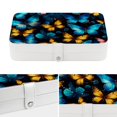thumbnail image 4 of Butterfly Jewelry Box Organizer Storage Box with Removable Compartment, Portable PU Leather Jewelry Boxes, 4 of 6