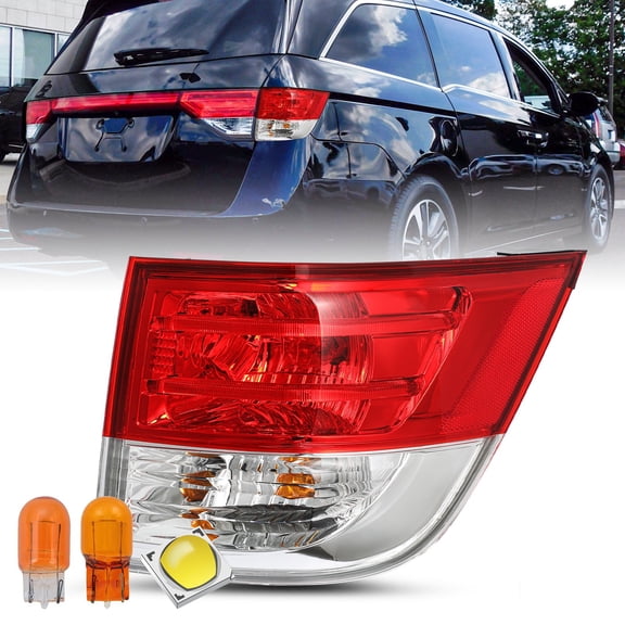 For 2014-2017 Honda Odyssey Red Outer Brake Passenger  Side Tail Light  Lamp