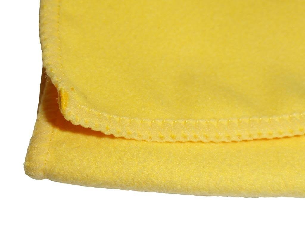 Microfiber Polishing Chamois Cloth Towel 24Pack, Super soft plush
