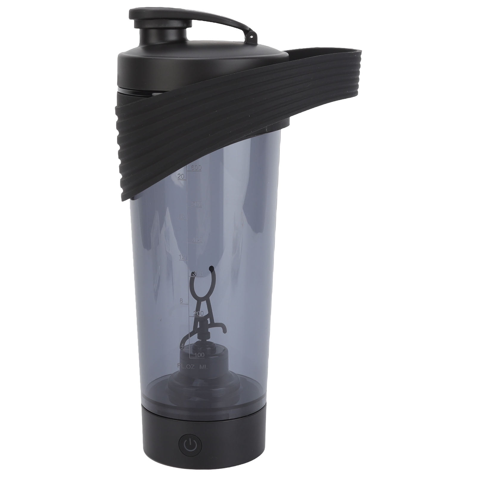 800ml Electric Shaker Bottle Black Handheld USB Rechargeable BPA Free Automatic Shaker Bottle for Gym Walmart
