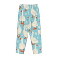 thumbnail image 5 of Bingfone Pajamas For Women,White Geese And Flower Pajama Pants With Pockets-Medium, 5 of 9