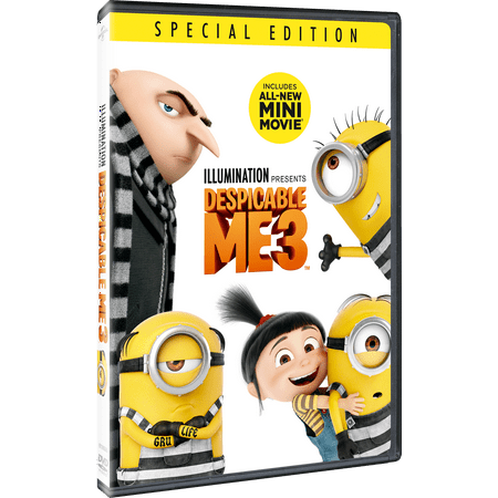 Despicable Me 3 (Special Edition) (DVD) (Best Of Agnes Despicable Me 2)