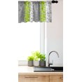 thumbnail image 3 of Ambesonne Abstract Window Valance, Wavy Stripes Pattern with Colorful Vertical Shapes Mosaic Digital Composition, Curtain Valance for Kitchen Bedroom Decor with Rod Pocket, 54" X 18", Multicolor, 3 of 3