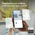 thumbnail image 7 of Blueair 511i Max Smart Air Purifier for Bedroom & Small Rooms up to 926 Sq Ft, HEPASilent Air Cleaner for Pets, Allergies, Smoke & Dust, Quiet WiFi Air Purifier with Auto Mode - Limestone, 7 of 7