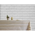 thumbnail image 1 of Fabstyles Broadway 100% Cotton Stripe Table Cloth, 1 of 2