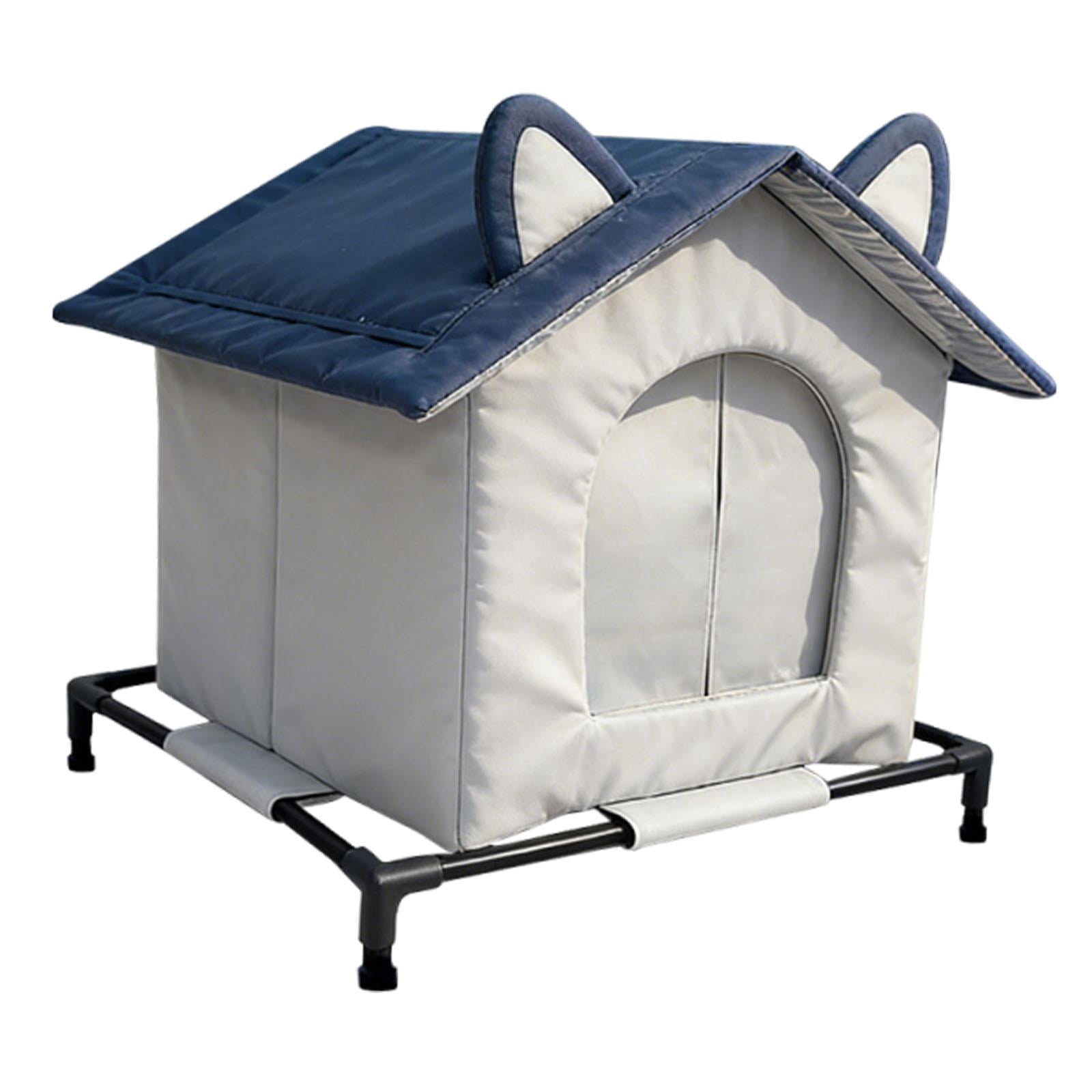 Bvdfgk Outdoor Stray Cat House Feral Cat Shelter Durability Winter Pet Supplies Premium Small