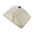 thumbnail image 1 of KFFKFF Undermount Bathroom Sink, 20.87 x 14.76 Inch Rectangular White Ceramic Vessel Sink with Overflow Hole, Under Counter Drop in Modern Lavatory Vanity Bath Wash Bowl Basin, 1 of 9