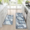 thumbnail image 2 of 2 Pcs Kitchen Rugs and Mats, Anti Fatigue Kitchen Rugs Non Slip Kitchen Mats for Floor, Kitchen Mat Cushioned Waterproof Comfort Standing Mat for Kitchen, Office, Home, Sink, Laundry, 2 of 6