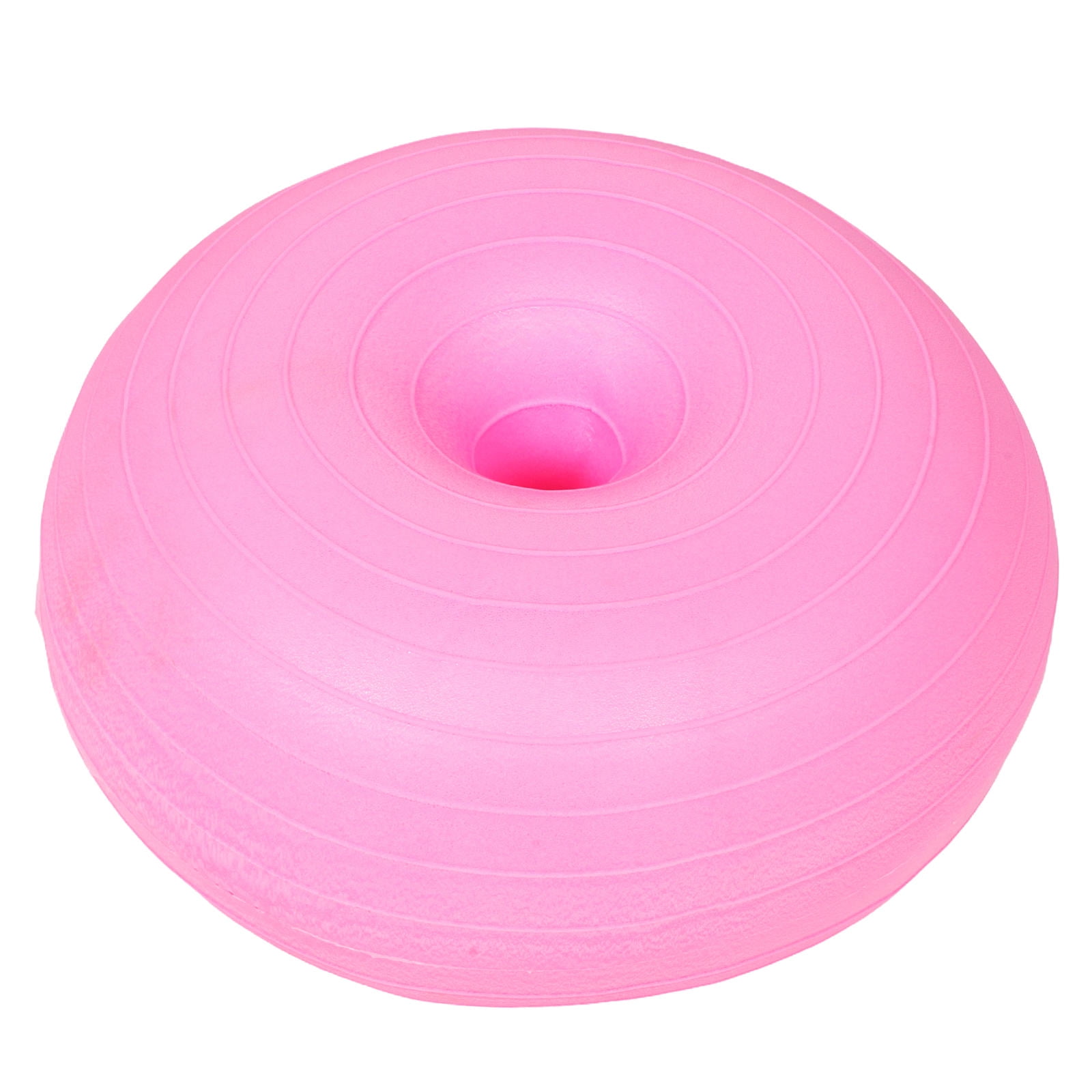 Worgeous Donut Shape Inflatable Stability Donut Shape Ball For Balance Training Small Exercise Ball Multi-Use Pilates Ball Portable Core Ball Reusable Exercise Ball