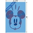 thumbnail image 3 of Disney Mickey Mouse - Lines Wall Poster, 22.375" x 34", 3 of 5