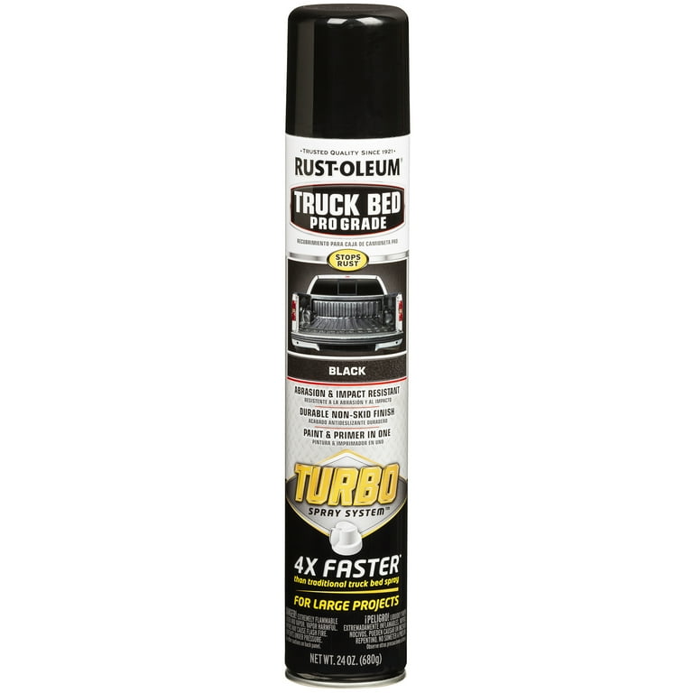 Buy Rust-Oleum Stops Rust Turbo Spray Paint Black, 24 Oz.