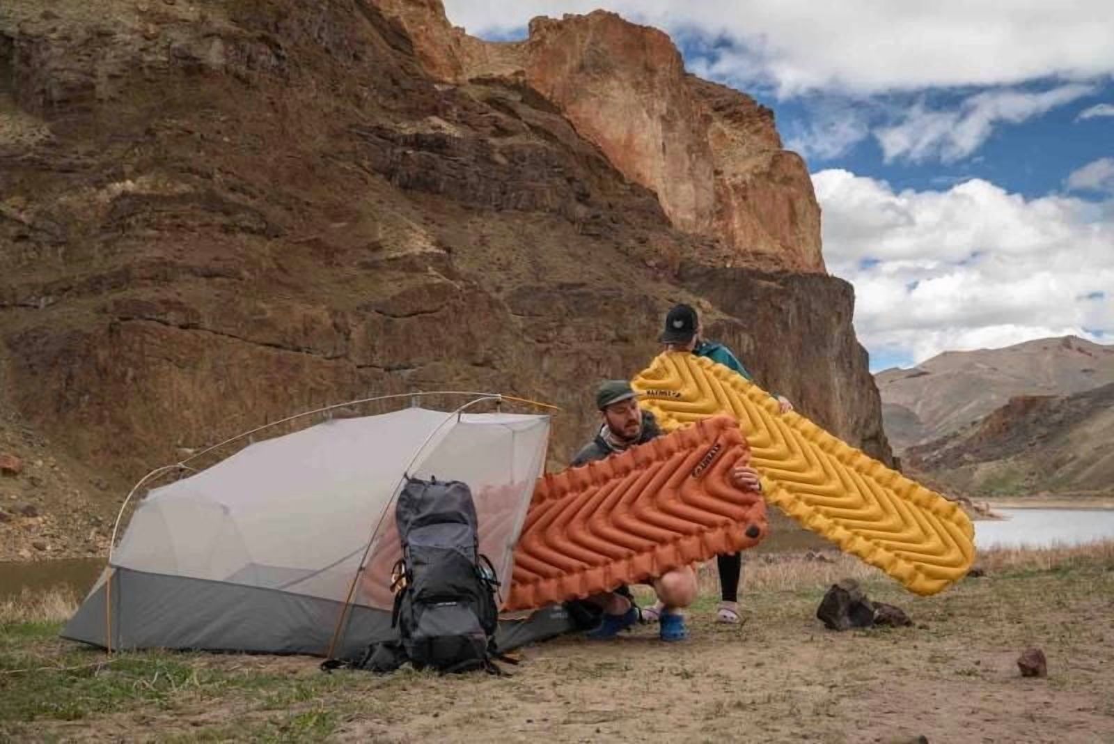 Insulated Static V Lite ECO Sleeping Pad - Orange