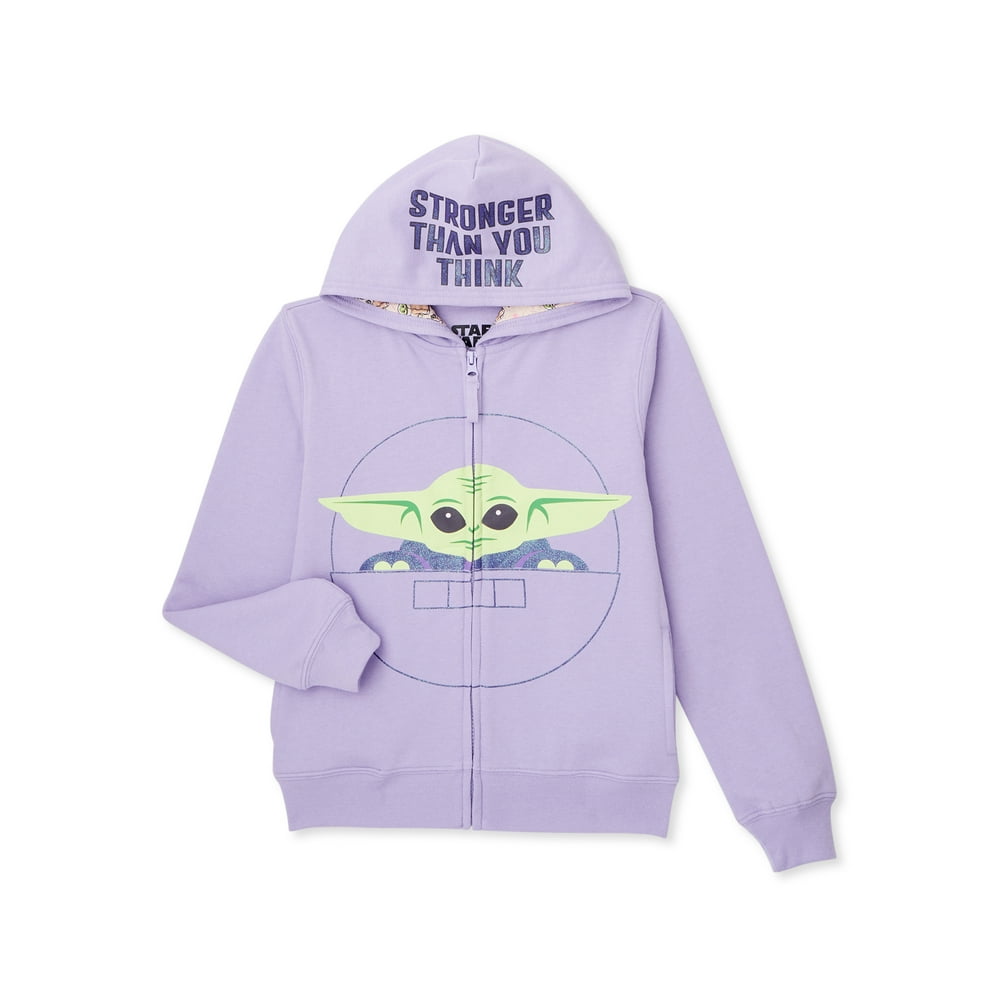 Star Wars Star Wars The Mandalorian Girls Baby Yoda "The Child" Costume Hoodie, Sizes 416